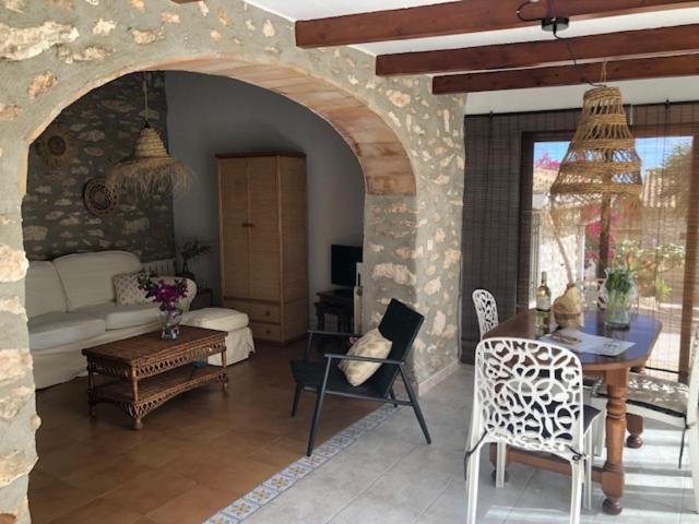 Rustico Appartment 'Olta' In Finca, See-And Garden Side Теулада Экстерьер фото